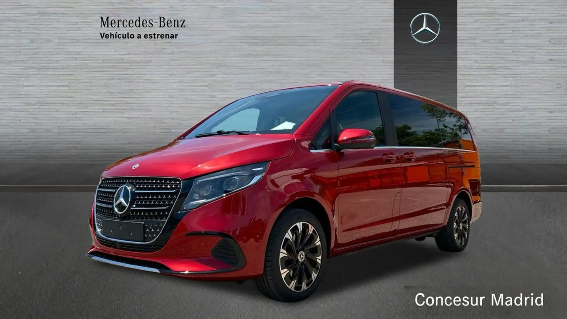 Mercedes-Benz V 250 d Avantgarde Largo Rood - 1
