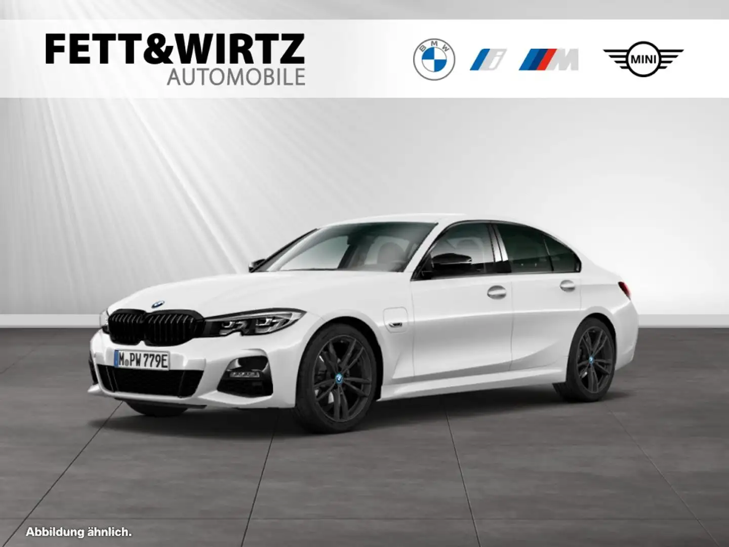 BMW 330 e Limousine MSport PA HiFi LCProf Weiß - 1