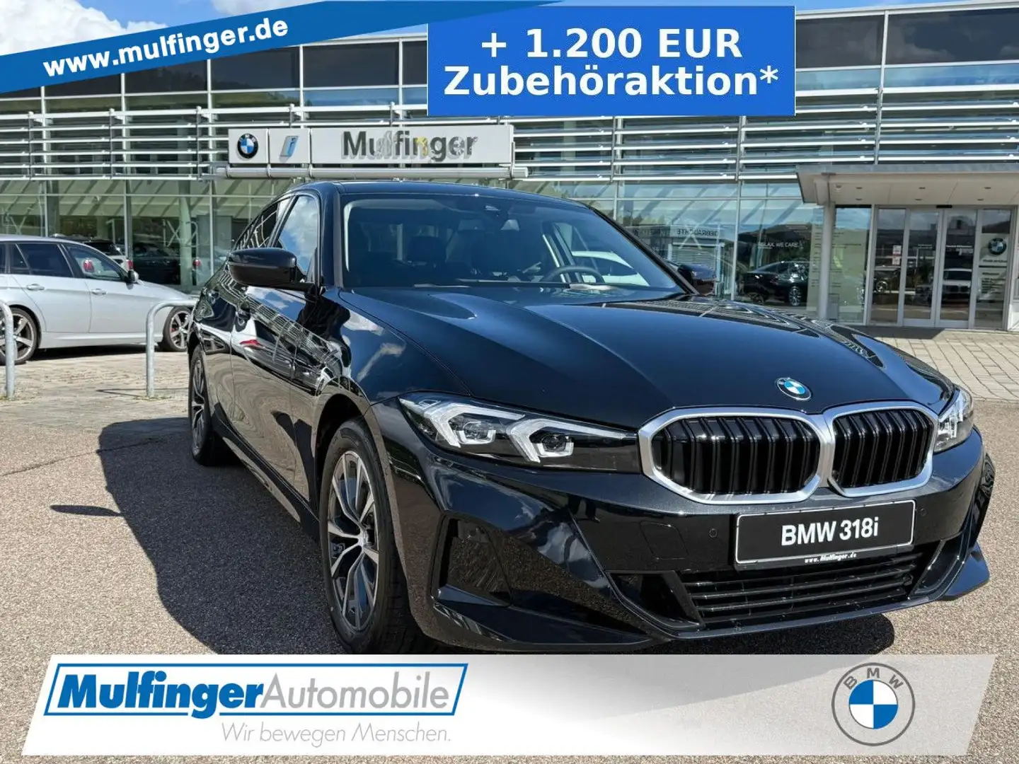 BMW 318 i Aut. Sports.Widescreen Kamera Komfz.DAB 17" Negru - 1