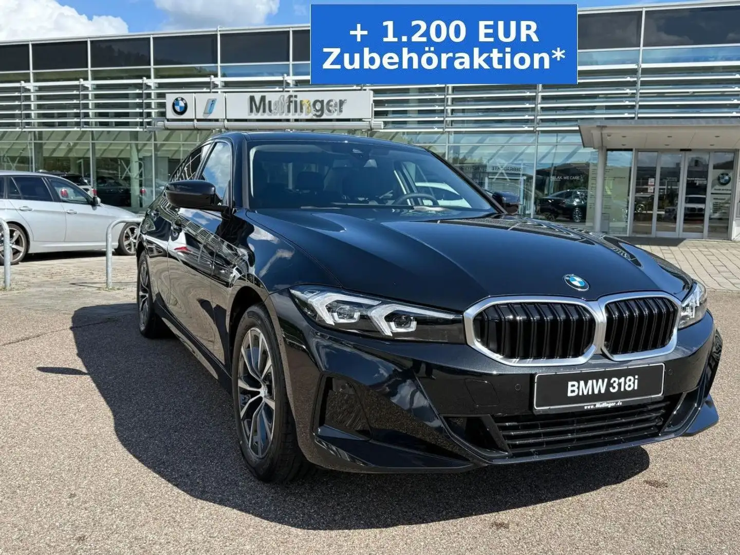 BMW 318 i Aut. Sports.Widescreen Kamera Komfz.DAB 17" Negru - 2