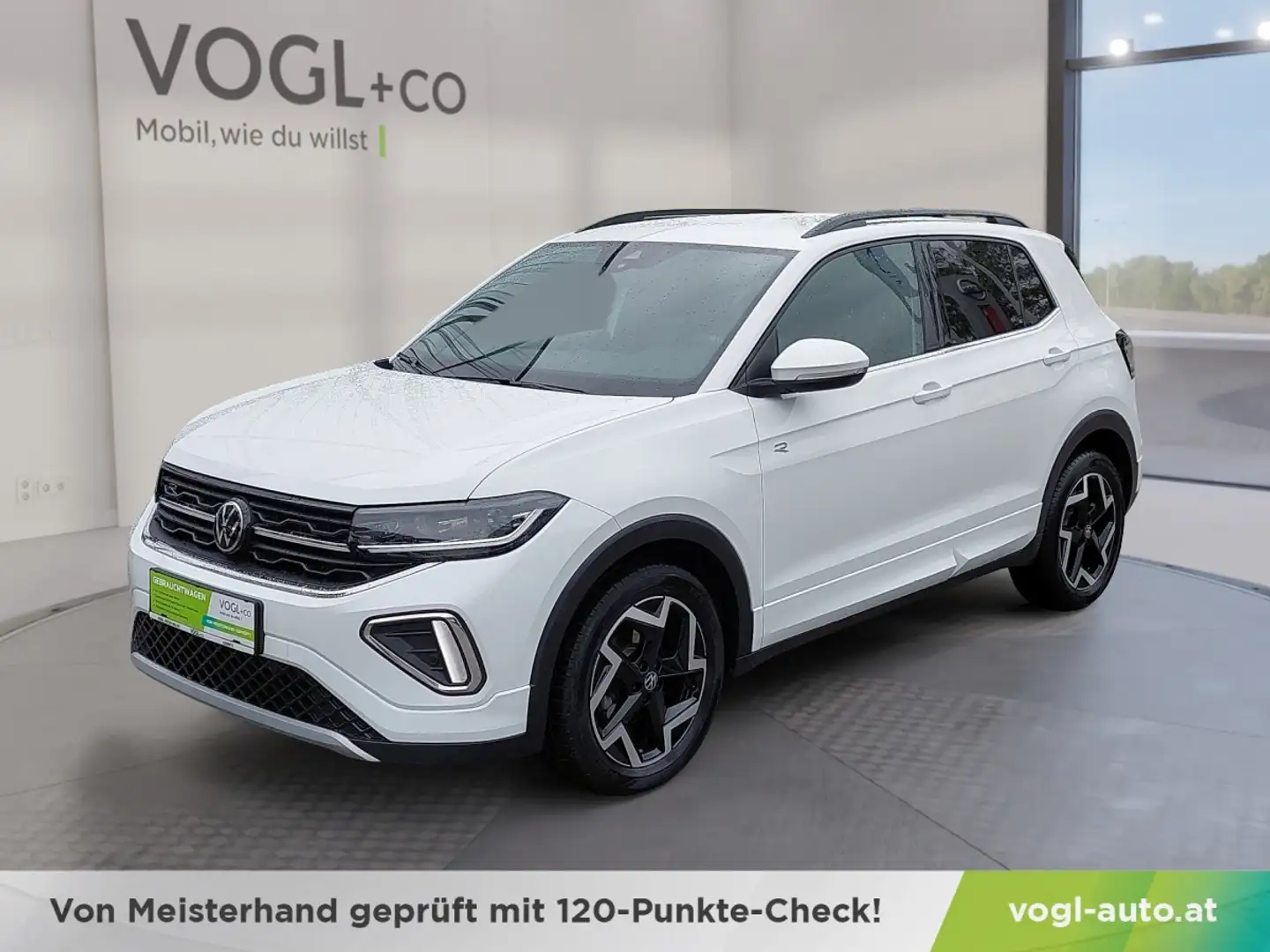 Volkswagen T-Cross 1.0 TSI R-Line Weiß - 1