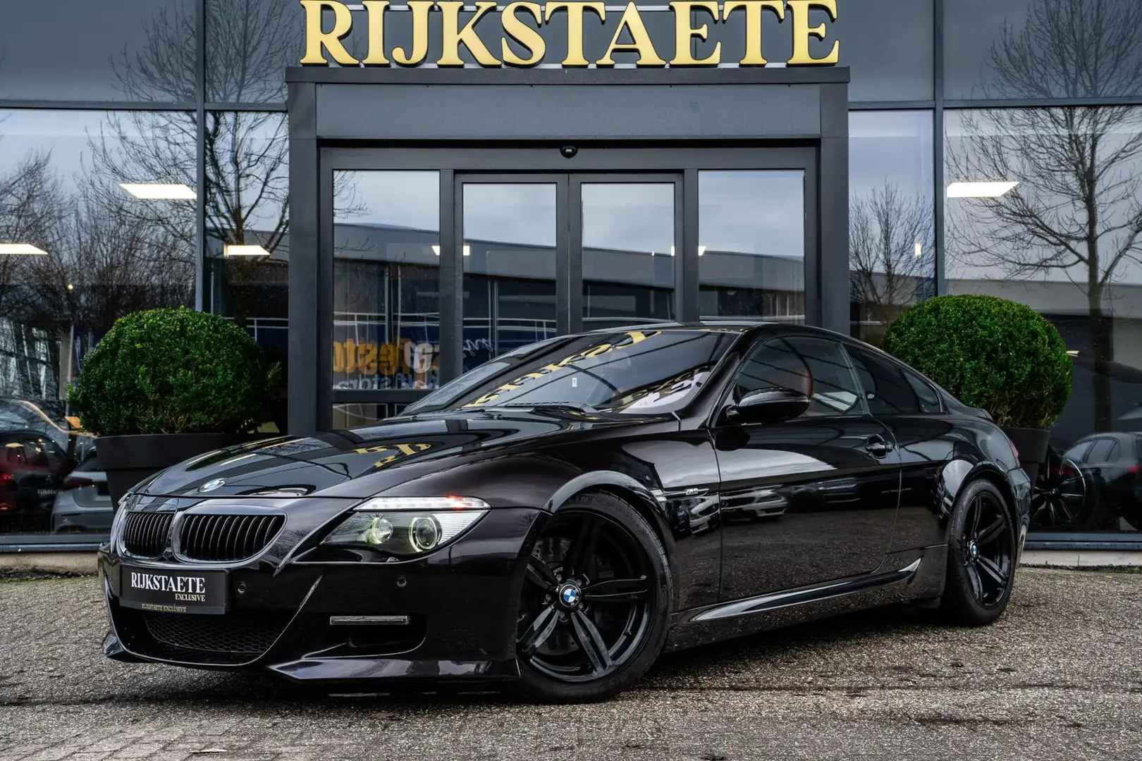 BMW M6 6-serie 5.0 V10|CARBON DAK|IPE UITLAAT|19'|YOUNGTI Schwarz - 1