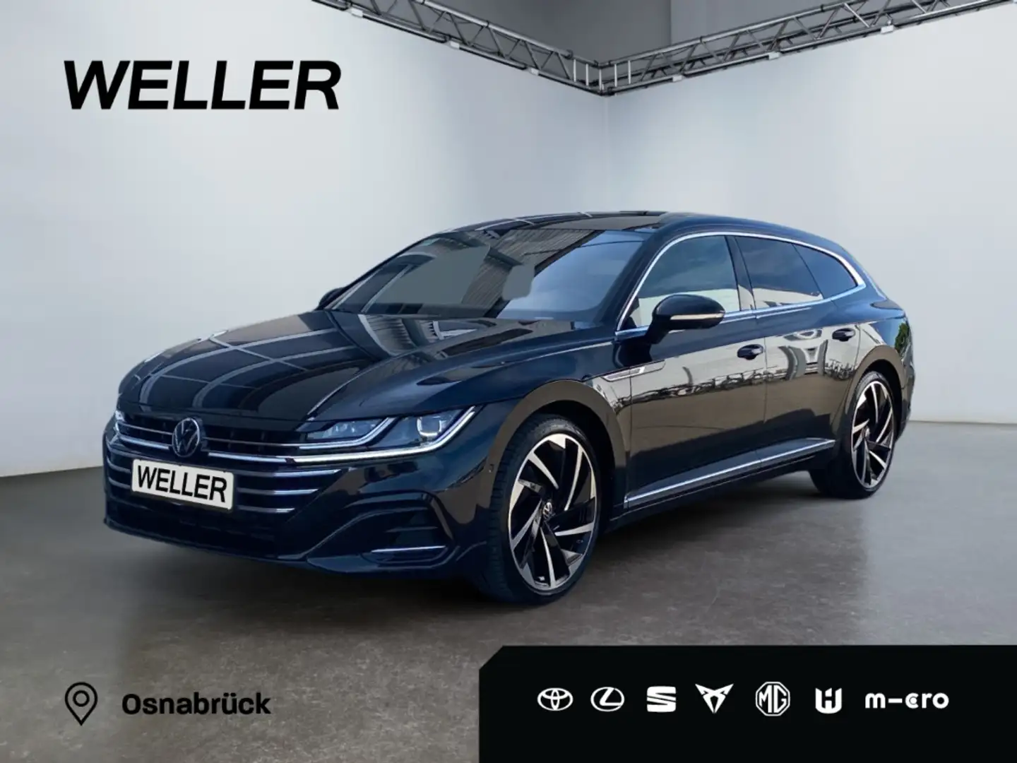 Volkswagen Arteon Shooting Brake 2.0 TDI DSG *R-Line*360*AHK* Schwarz - 1
