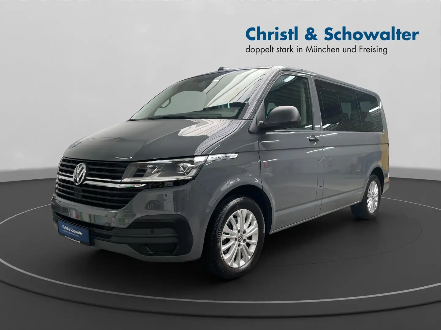 Volkswagen T6.1 Multivan 2.0TDI Trendline AHK NAVI LED ACC Gris - 2