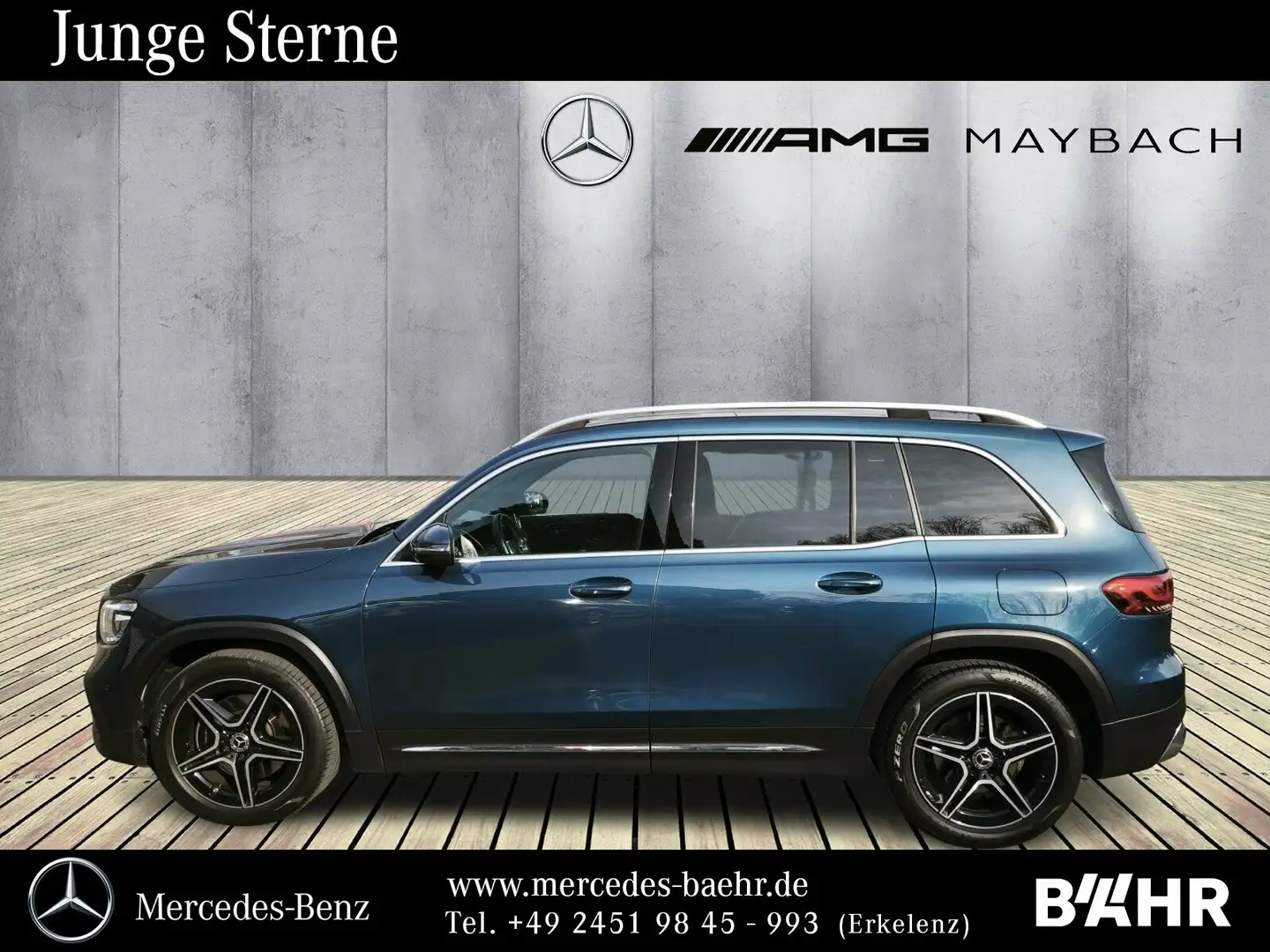 Mercedes-Benz GLB 250 GLB 250 4M AMG/MBUX-Navi/LED/Pano/RFK/SHZ/LMR19" Azul - 2