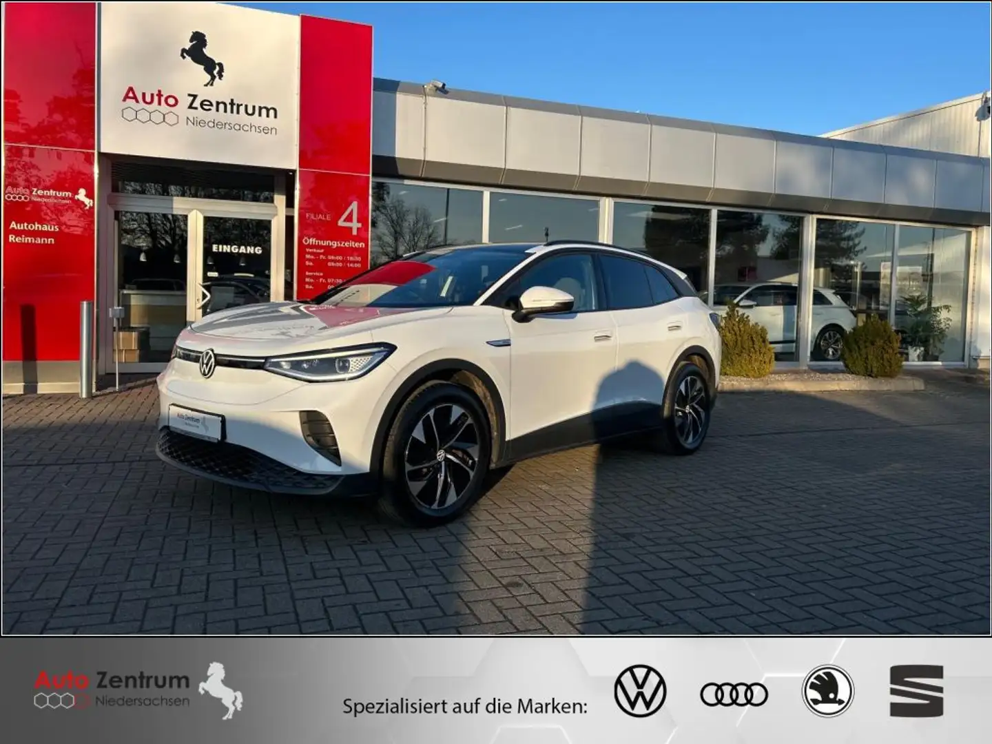 Volkswagen ID.4 4Mot Pro Infotainmentpaket *****AZN-Förderung***** Blanc - 1