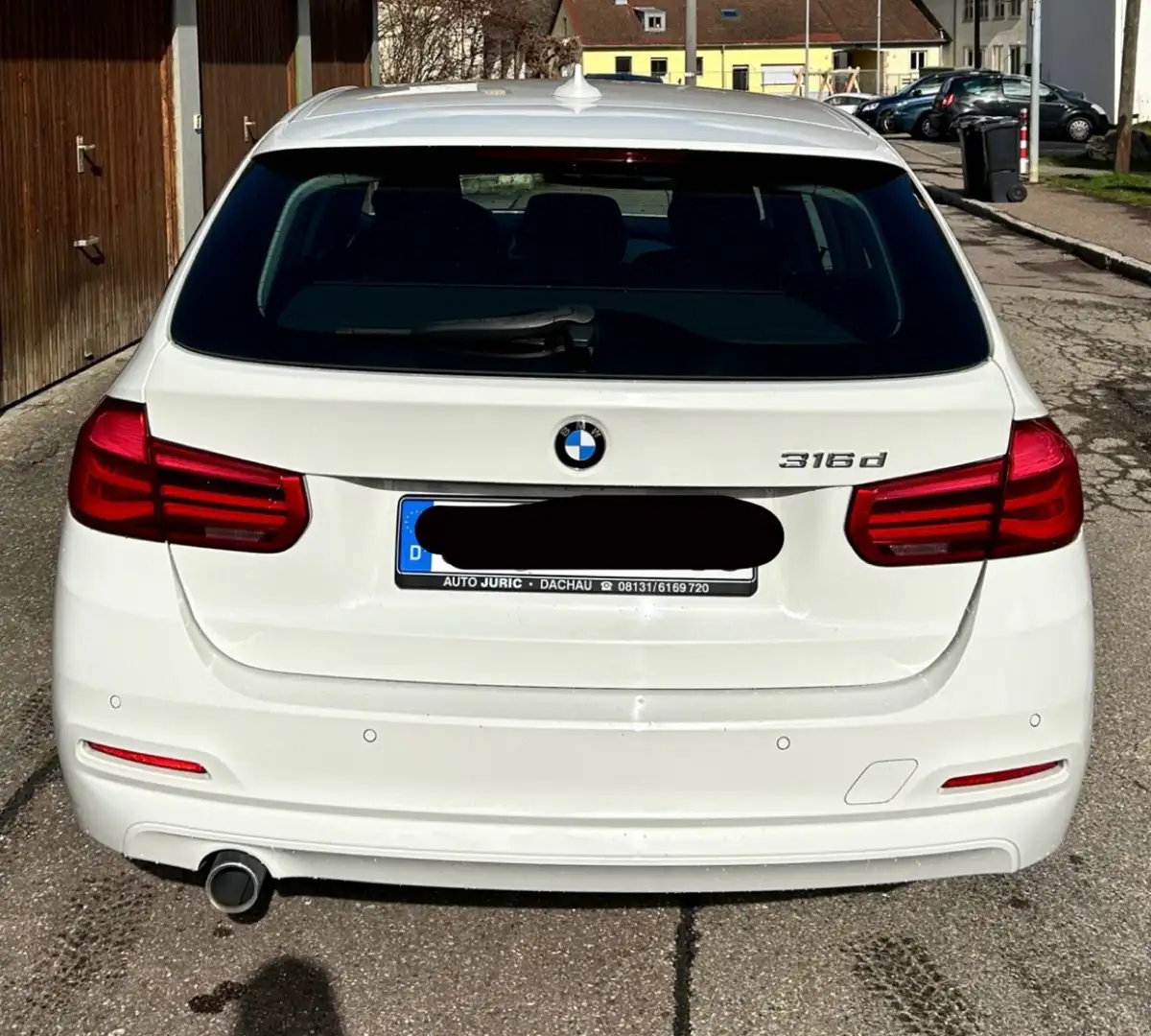 BMW 316 316d Touring Weiß - 2