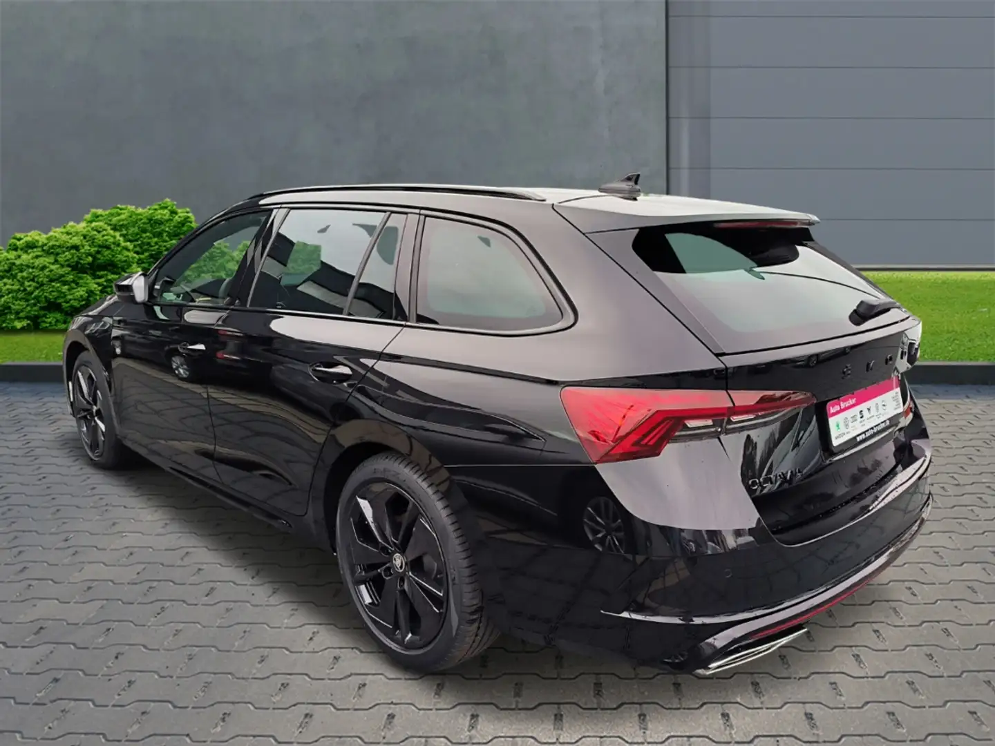 Skoda Octavia Combi RS 4x4 2.0 TDI+Alufelgen+Navi+beh. Frontsche Schwarz - 2
