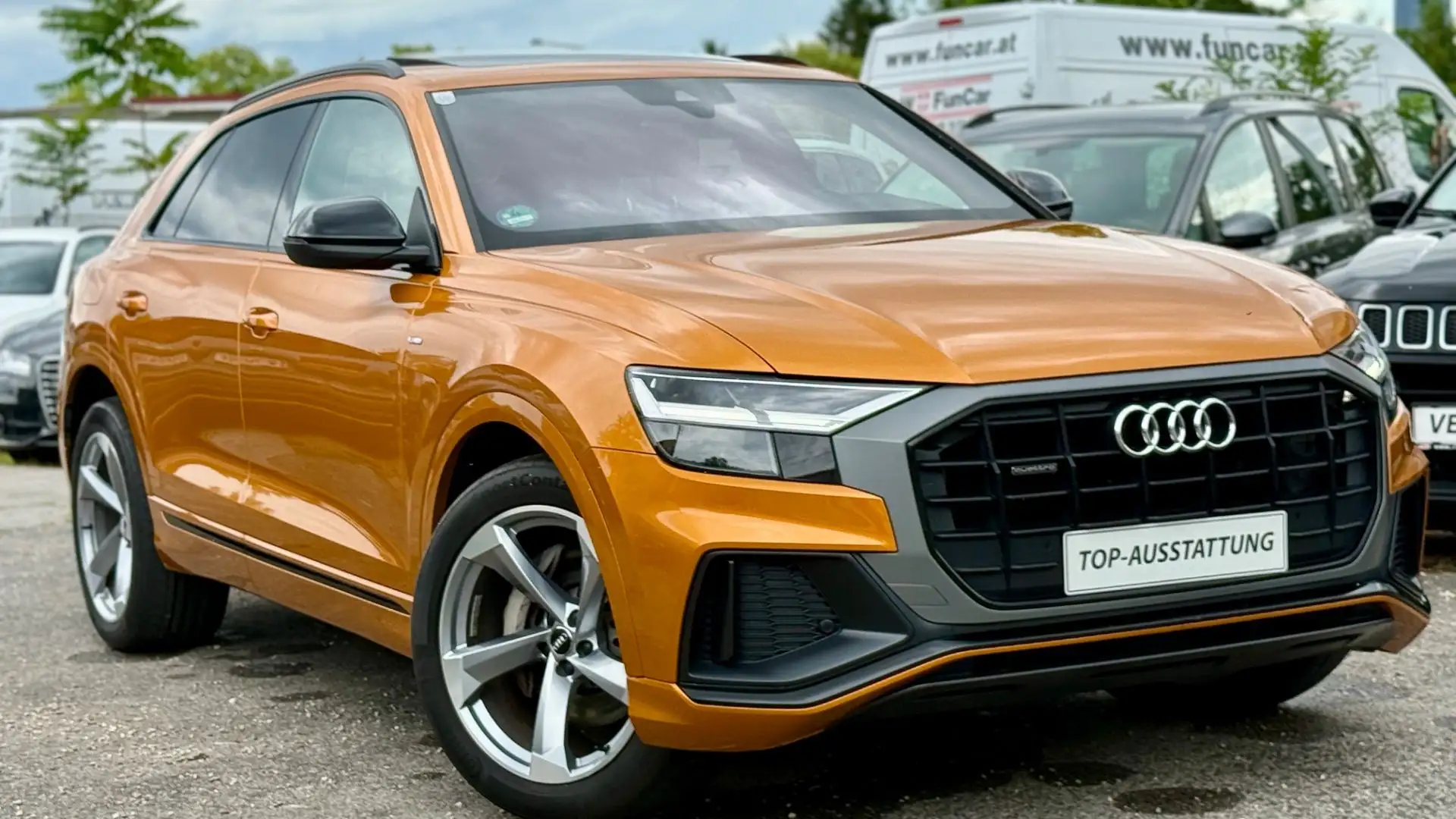 Audi Q8 50 TDI Quattro S-Line Orange - 2