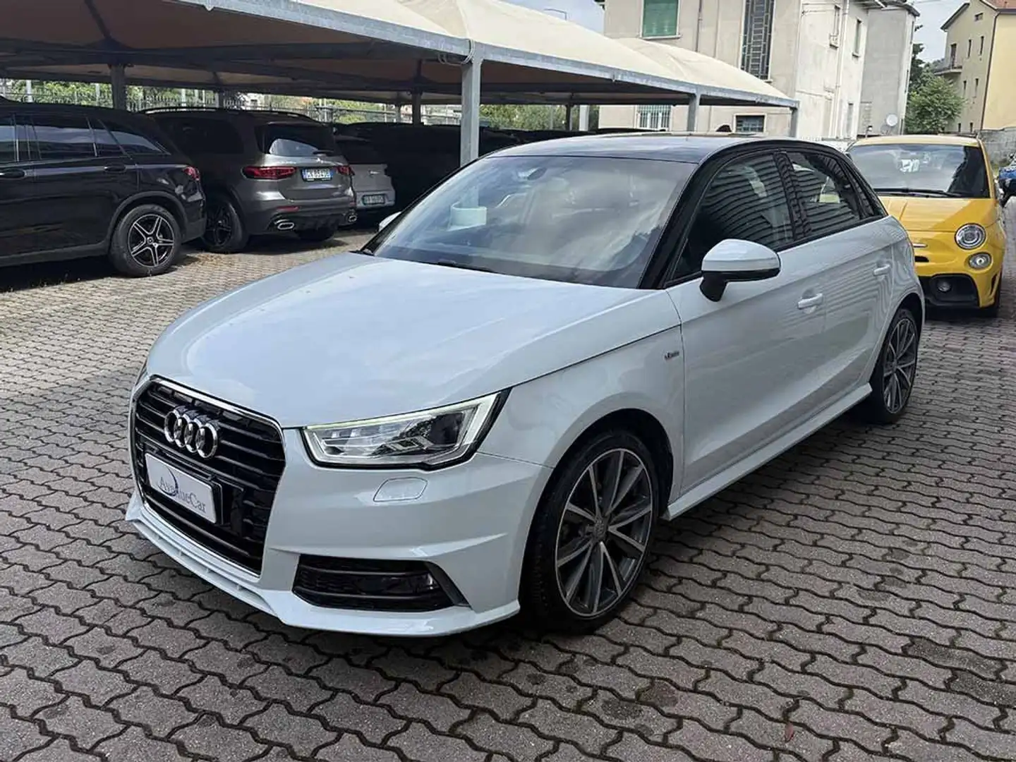 Audi A1 Sportback 1.0 tfsi SLINE S LINE UNICO PROPRIETARIO Bianco - 1