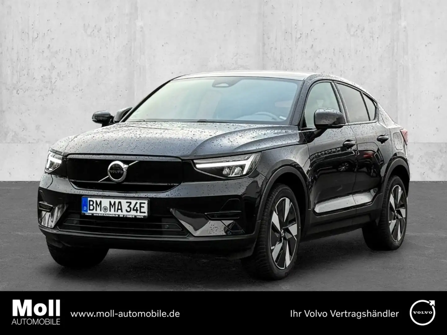 Volvo C40 Recharge Twin Motor AWD Plus Pilot Assist Schwarz - 1