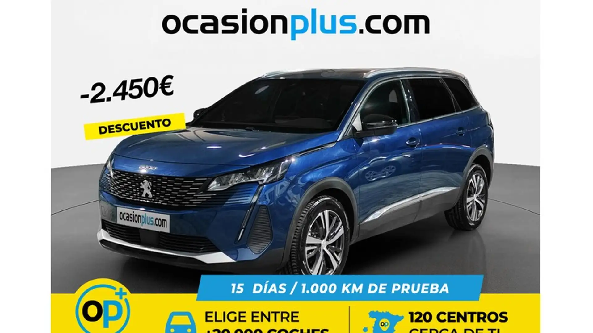 Peugeot 5008 1.5BlueHDi S&S Allure Pack EAT8 130 Bleu - 1