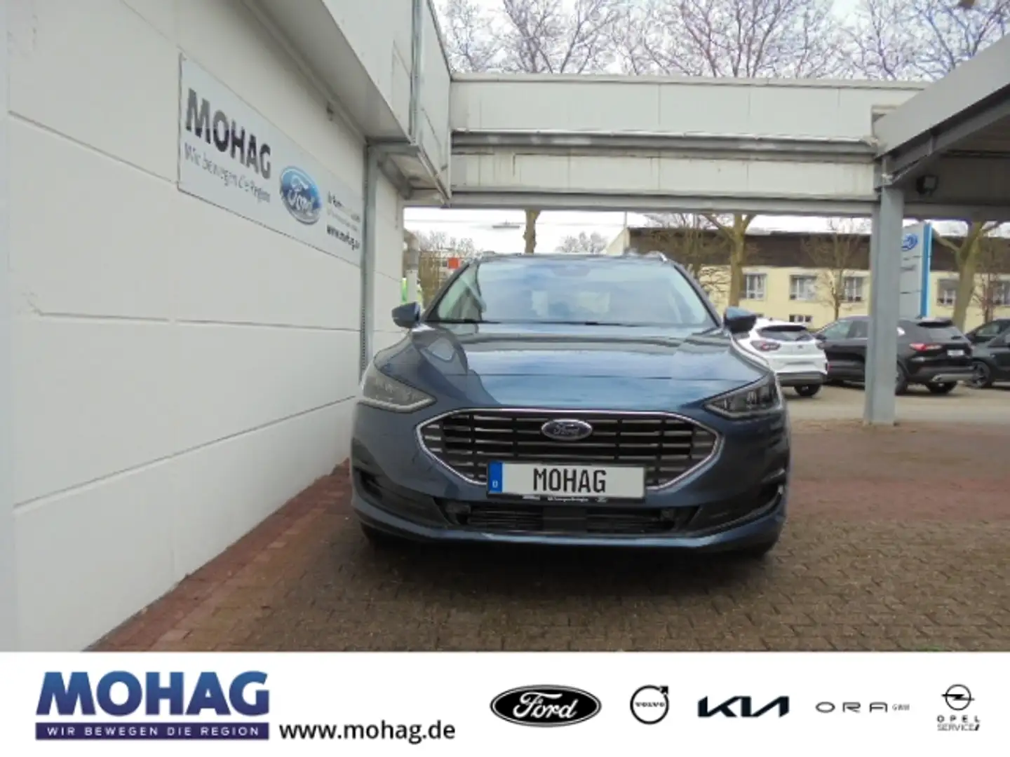 Ford Focus Turnier 1.0 EcoBoost Mild-Hybrid EU6d Titanium Eas Blau - 1
