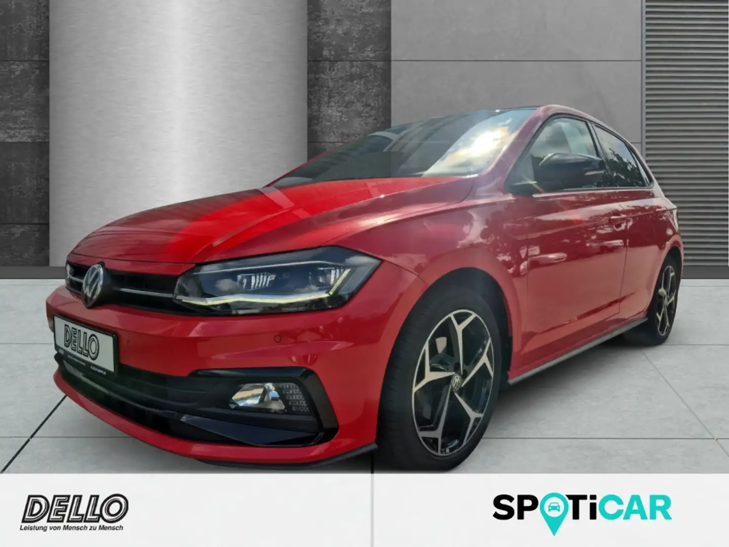 Volkswagen Polo Highline 1.5 TSI DSG R-Line Beats dig.Cockpit Spor Rot - 1