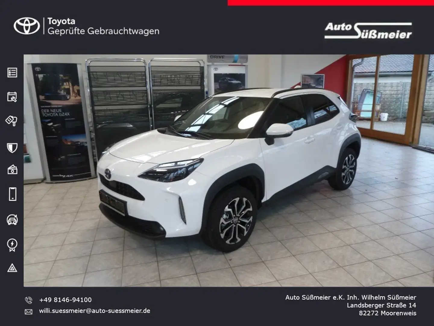 Toyota Yaris Cross Hybrid Team-D *Safety-/Winter-Paket* Weiß - 1