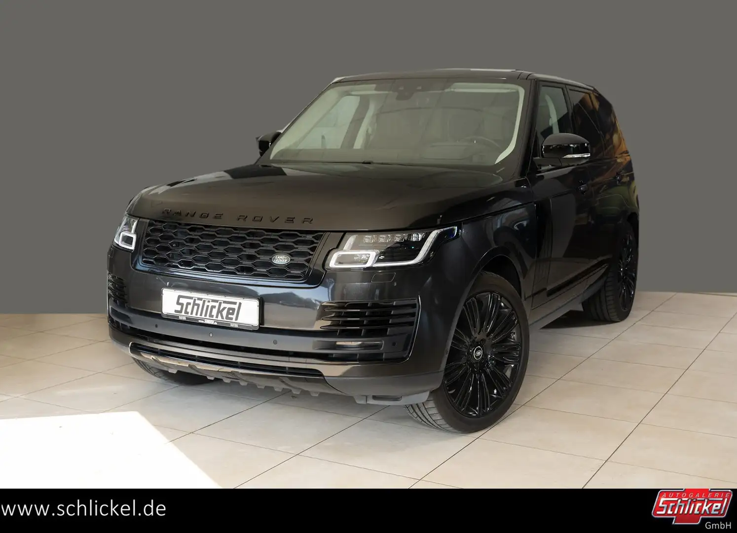 Land Rover Range Rover 5.0 Autobiography Head-up ACC Sonderlackierung SVD Schwarz - 1