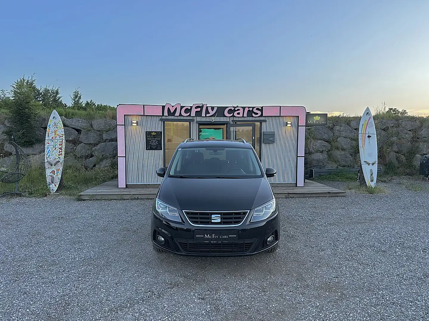 SEAT Alhambra TDi AUT. - 7 SiTZER - ANHÄNGERKUPPLUNG - RÜCKFA... Schwarz - 1