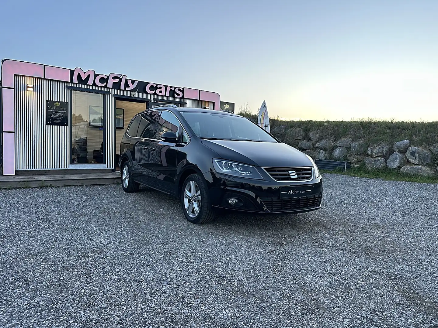 SEAT Alhambra TDi AUT. - 7 SiTZER - ANHÄNGERKUPPLUNG - RÜCKFA... Schwarz - 2