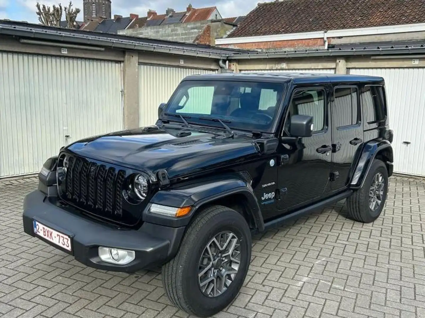 Jeep Wrangler Sahara PHEV Gris - 1