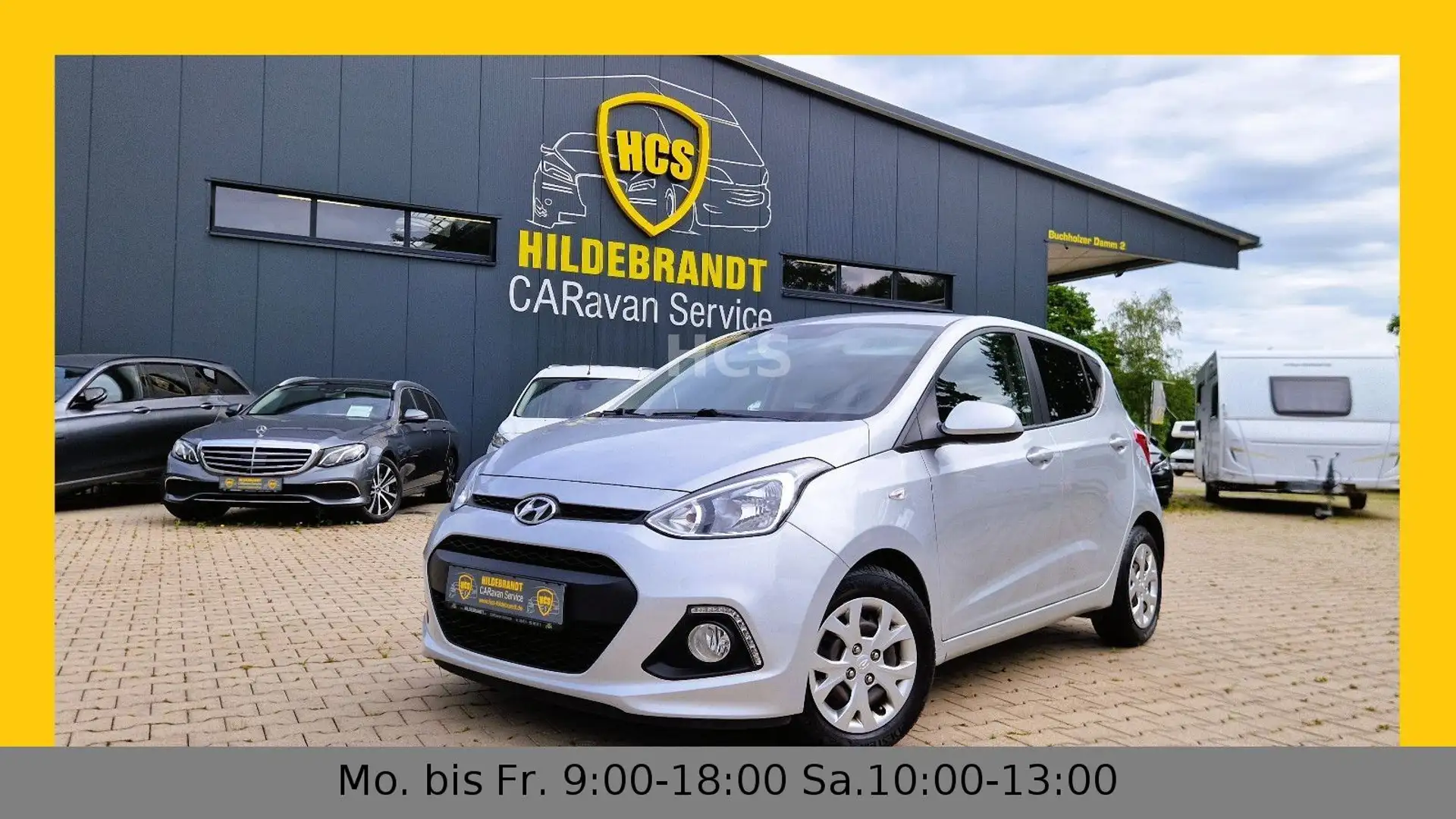 Hyundai i10 blue Trend LED Tempomat Sitzheizung Argent - 1