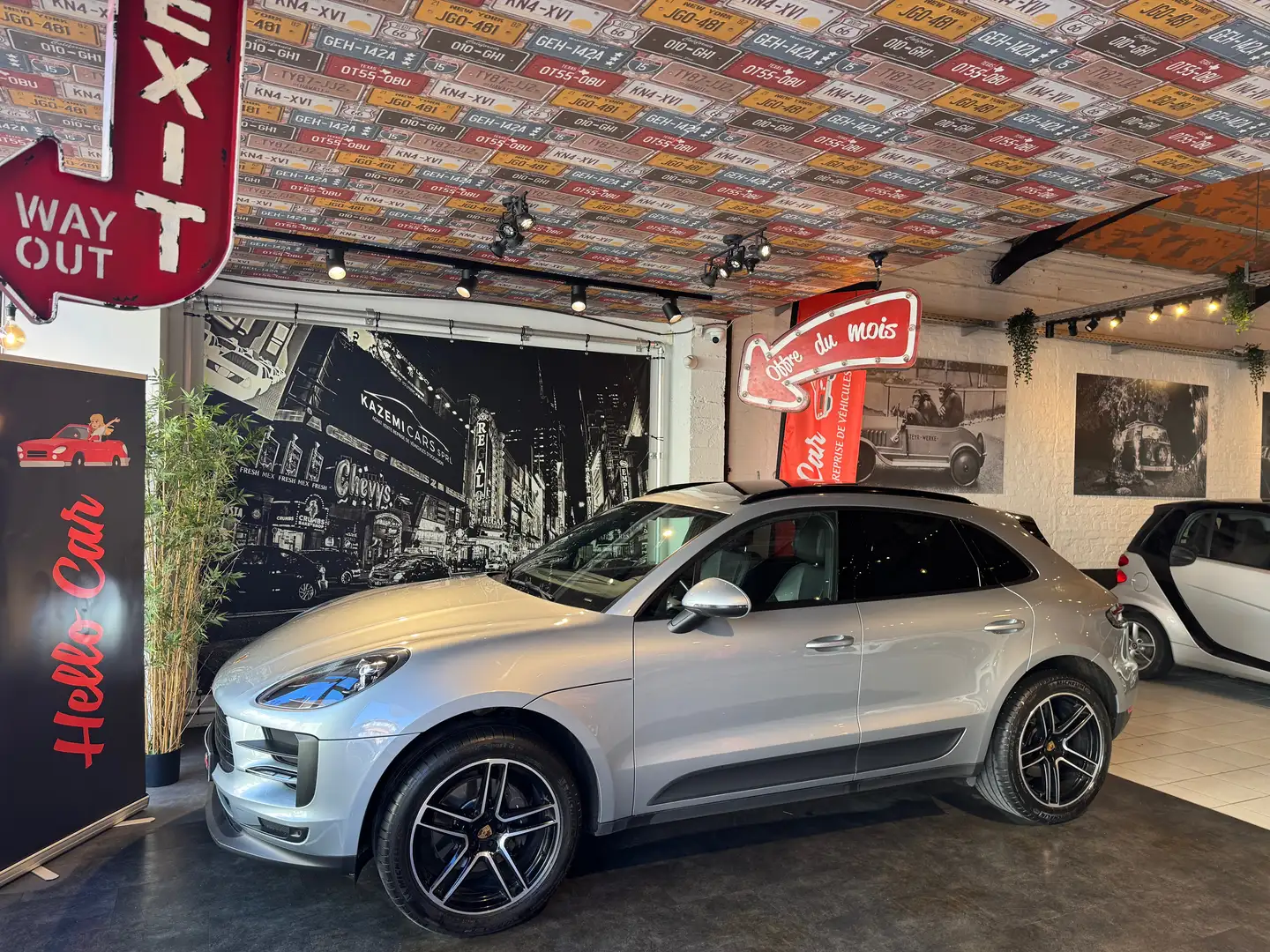 Porsche Macan 2.0 Turbo PDK * 1ER PROPRIO * CARNET FULL PORSCHE Gris - 1