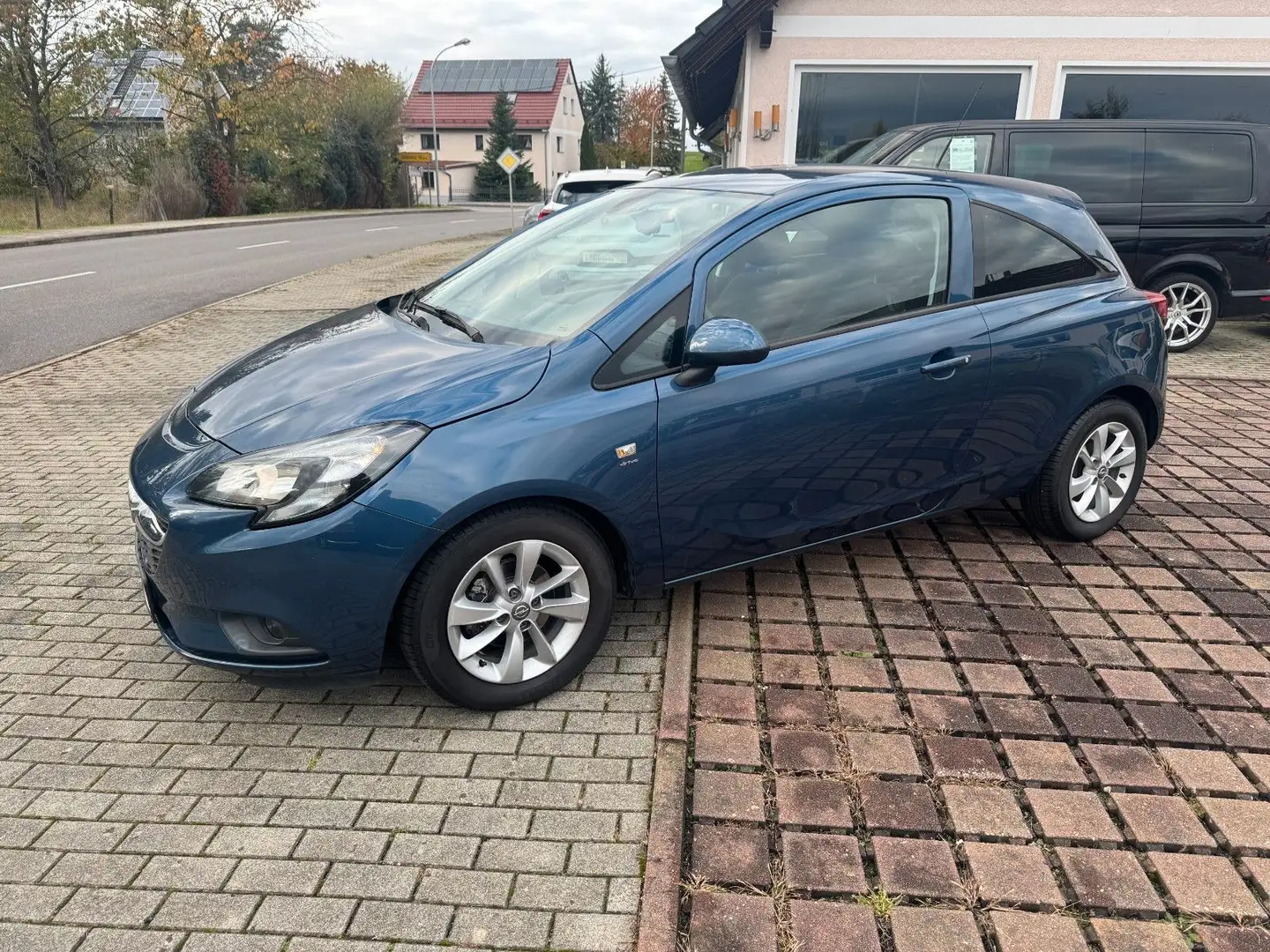 Opel Corsa E Drive in Top Zustand Blau - 1
