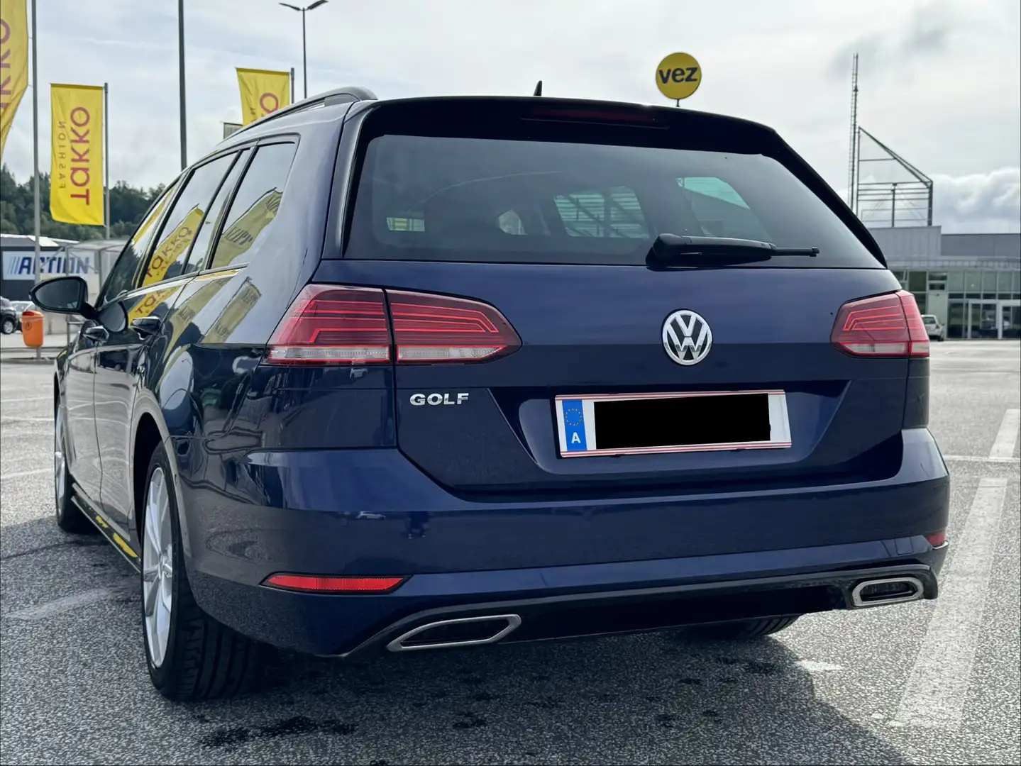 Volkswagen Golf Variant Facelift R-Line 2.0 TDI ACC Kamera 8fach Blau - 2