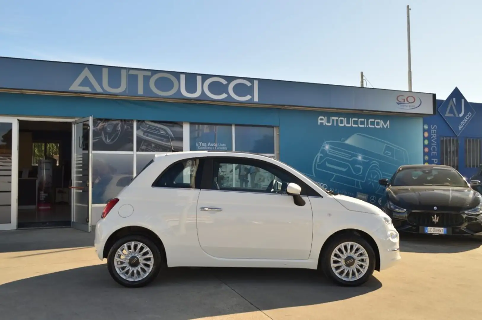 Fiat 500 1.0 Hybrid Dolcevita Weiß - 2