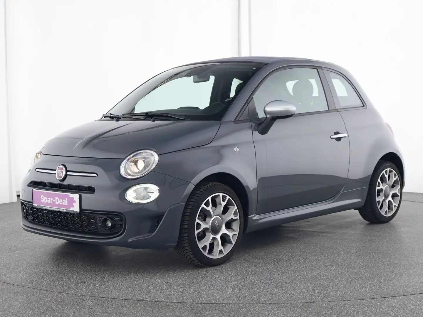Fiat 500C RockStar CarPlay|Einparkhilfe|SportDesign Grau - 2