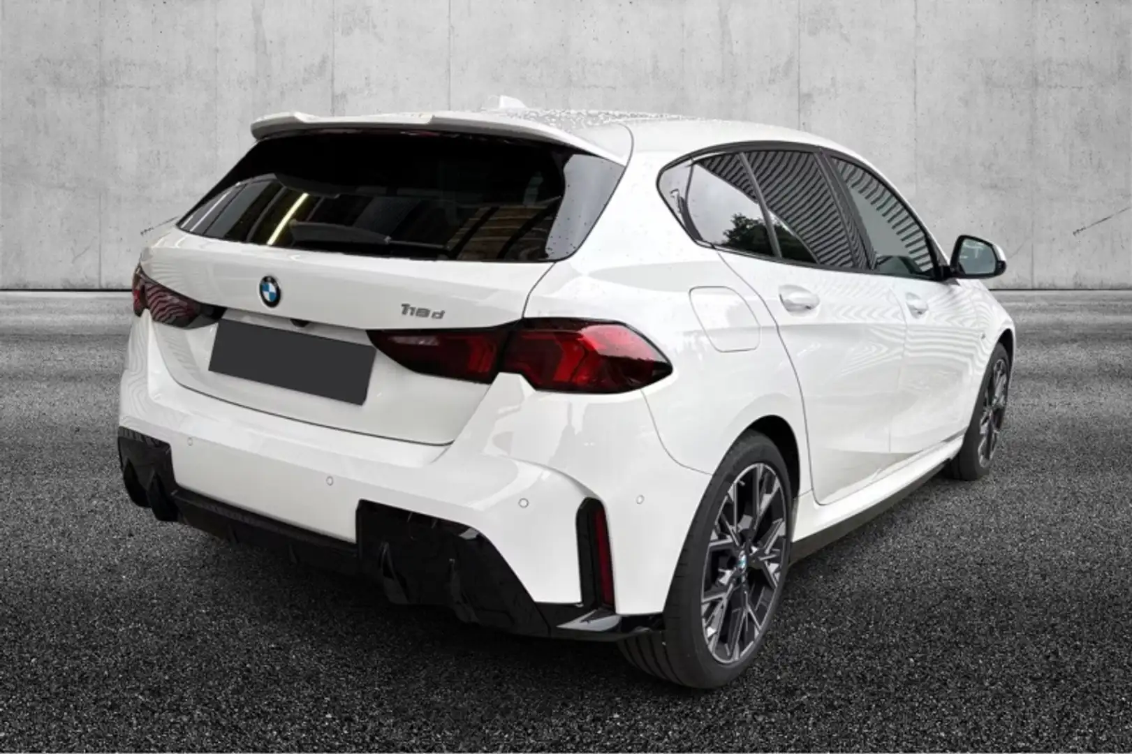 BMW 118 118d MSport Pro Blanc - 2