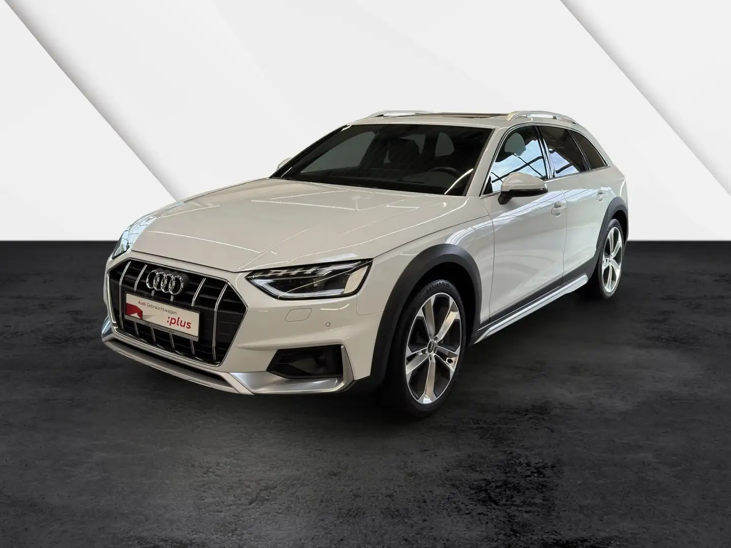 Audi A4 allroad quattro 40 TDI HuD MATRIX PANO AHK Assistenzpakete Weiß - 2