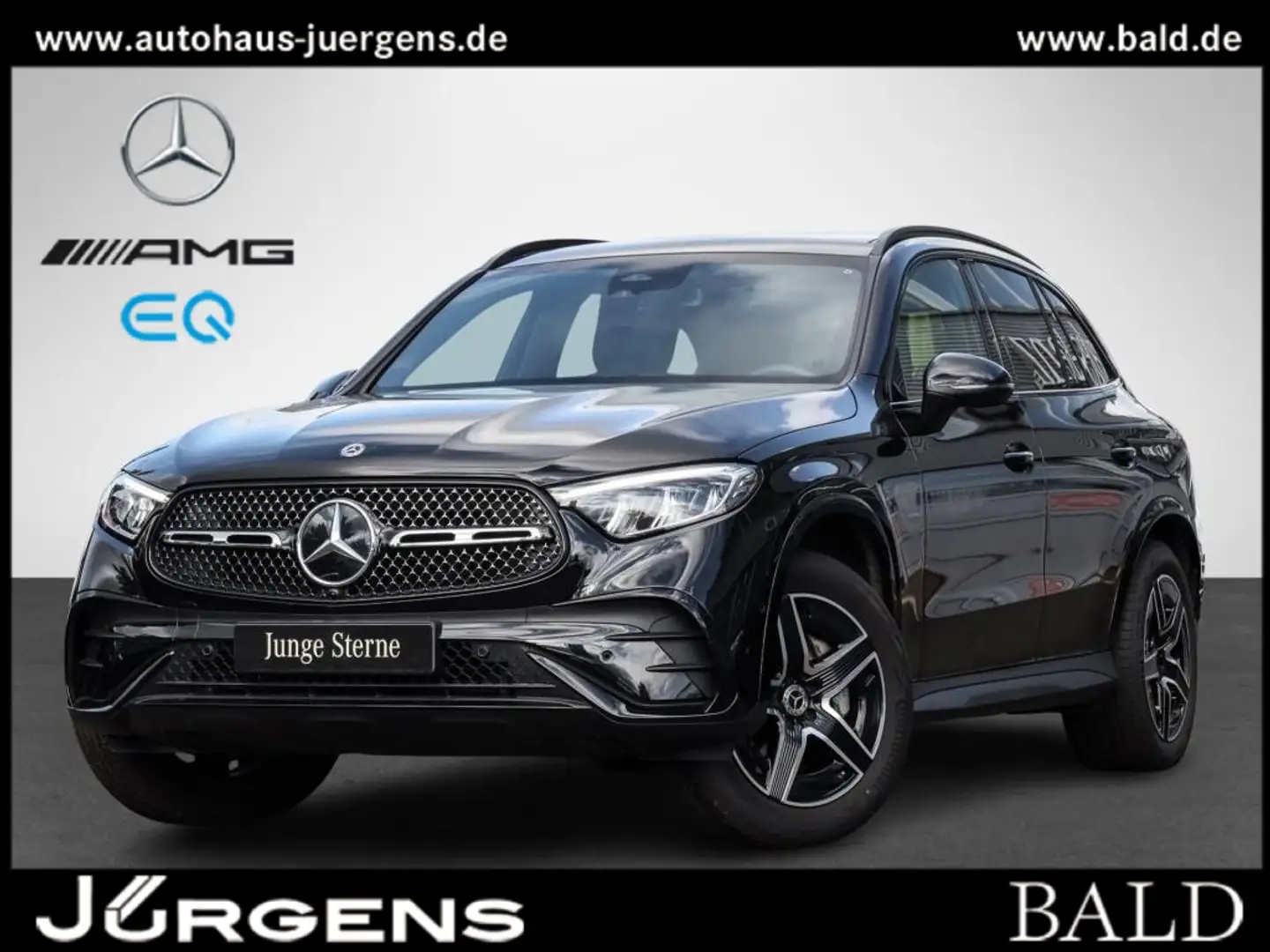 Mercedes-Benz GLC 300 e 4M AMG-Sport/Pano/Night/LED/Memo/Totw Schwarz - 2