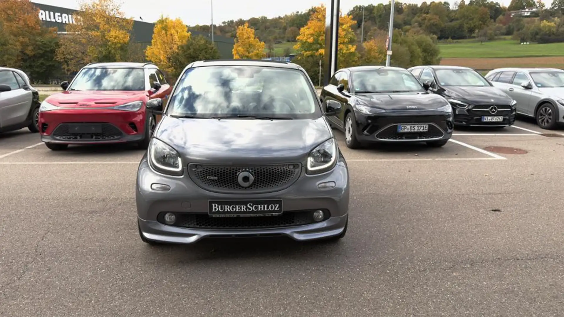 smart forFour BRABUS BRABUS/SHZ/NAVI/FALTDACH Grau - 2