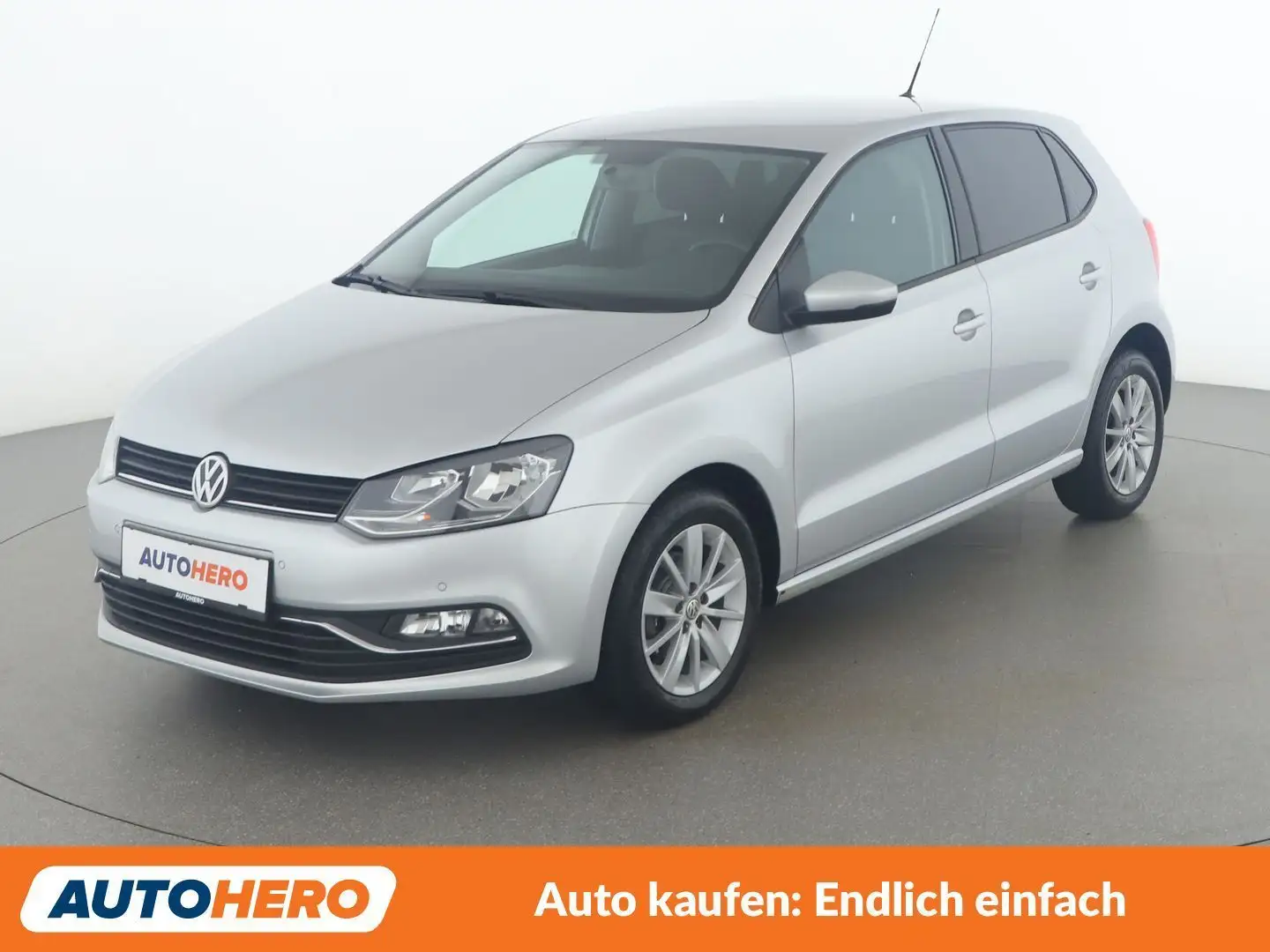 Volkswagen Polo 1.4 TDI Comfortline BlueMotion Tech Silber - 1