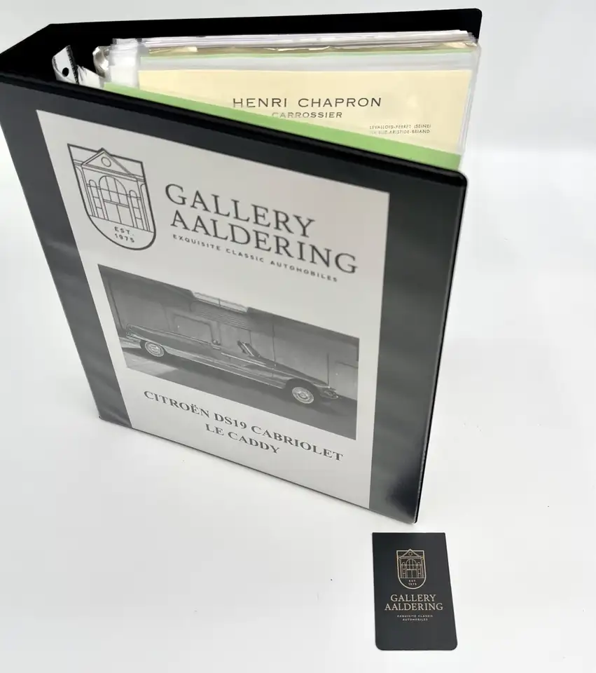 Citroen DS19 "Le Caddy" Cabriolet - "€53.000,- recently in, foto 7
