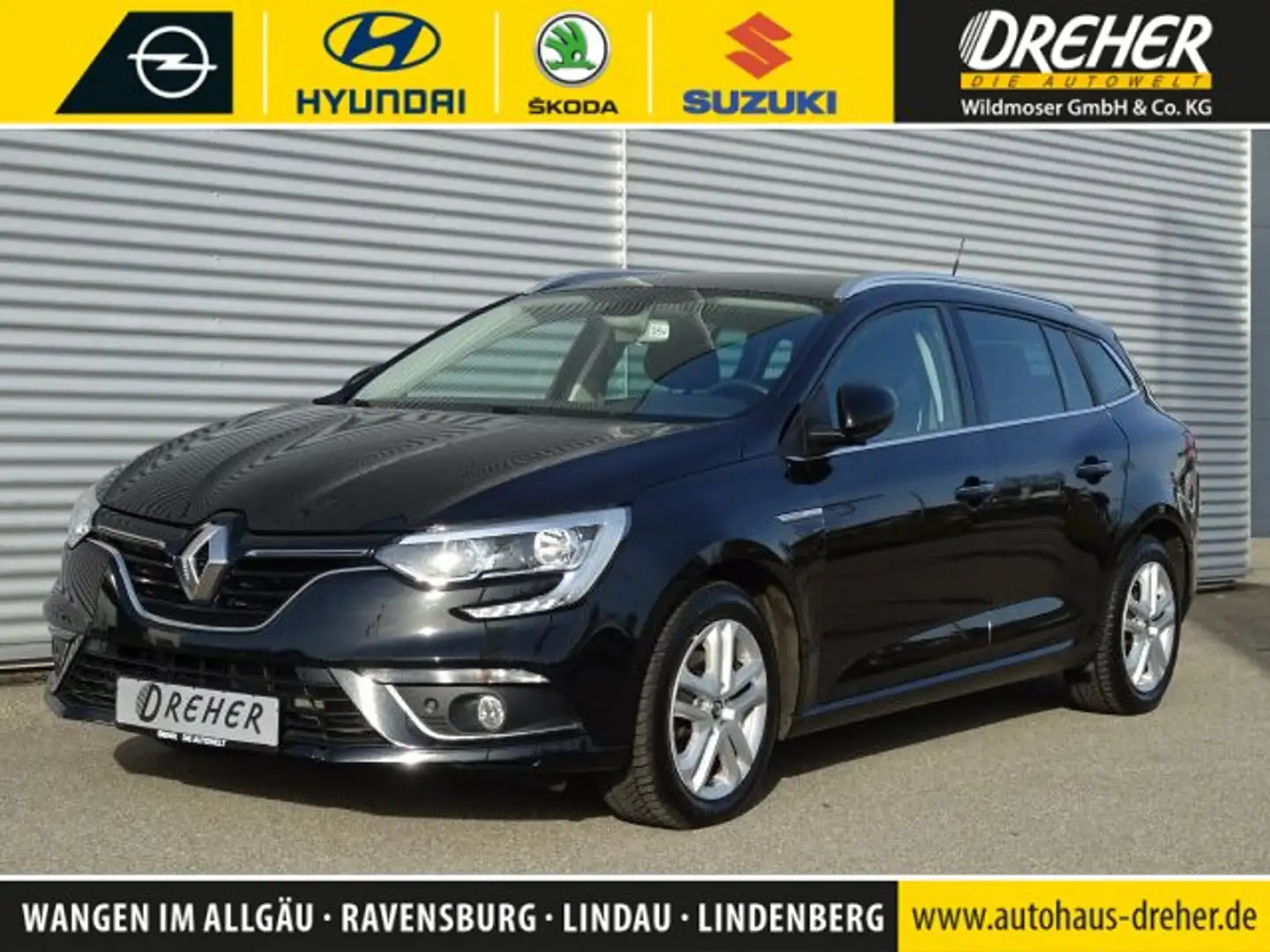 Renault Megane Megane IV Grandtour TCe 140 GPF Limited Navi/LED Noir - 1