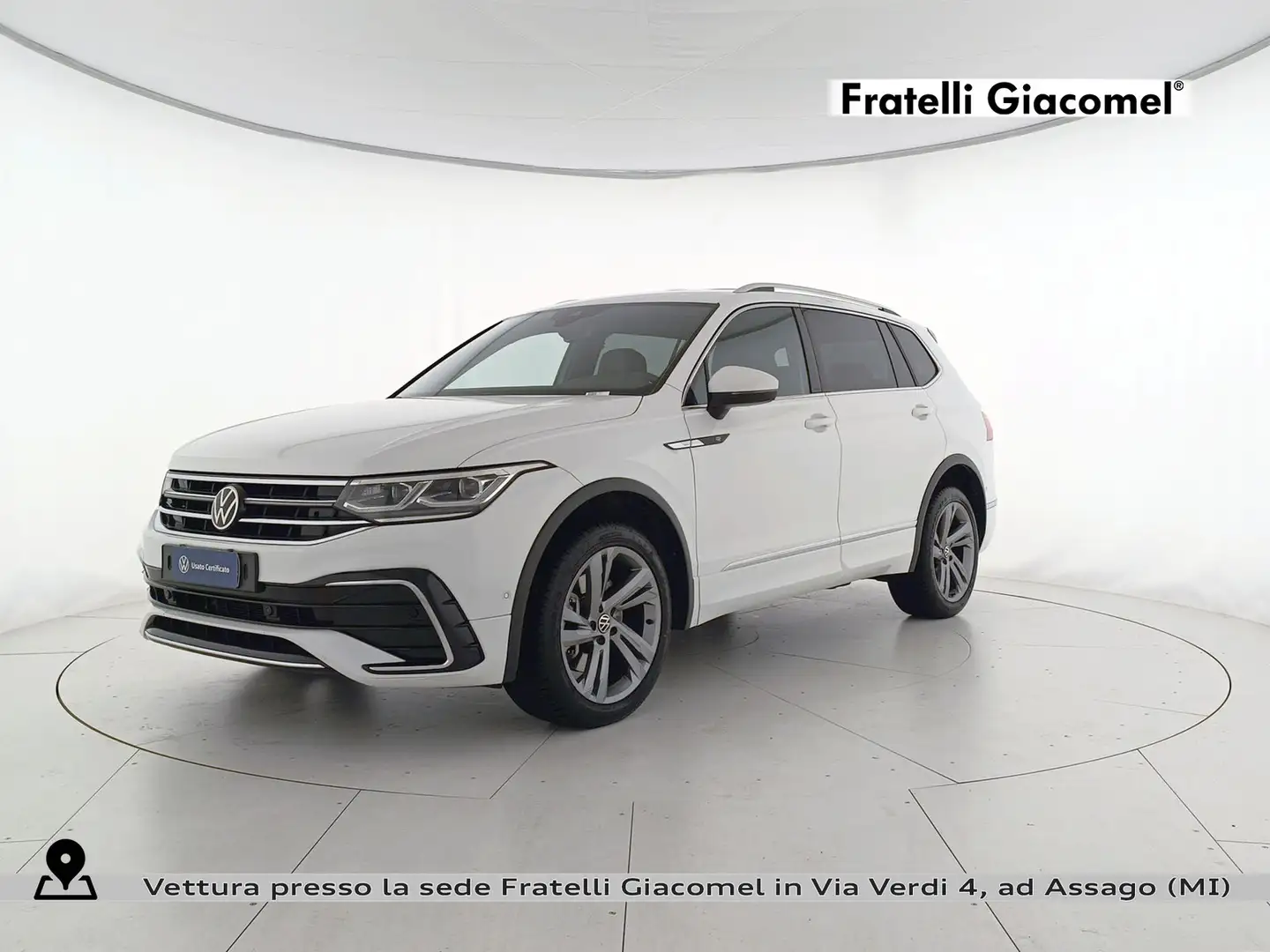 Volkswagen Tiguan Allspace allspace 2.0 tdi r-line 4motion 200cv dsg Bianco - 1