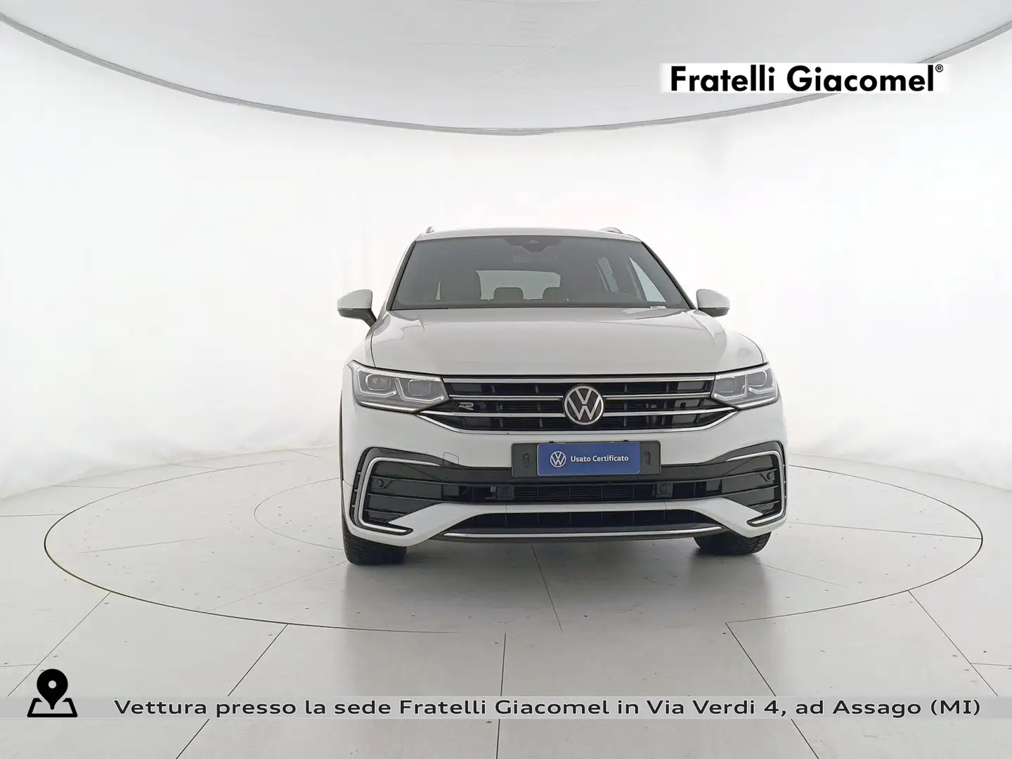 Volkswagen Tiguan Allspace allspace 2.0 tdi r-line 4motion 200cv dsg Bianco - 2