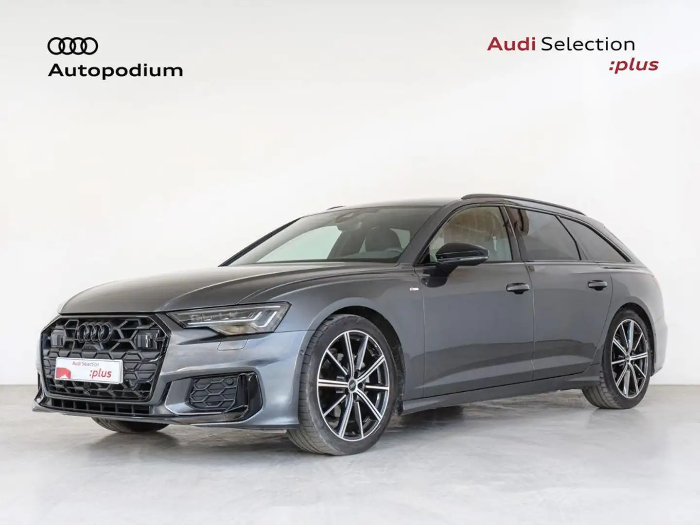 Audi A6 Avant 40 TDI Black line S tronic Gris - 1