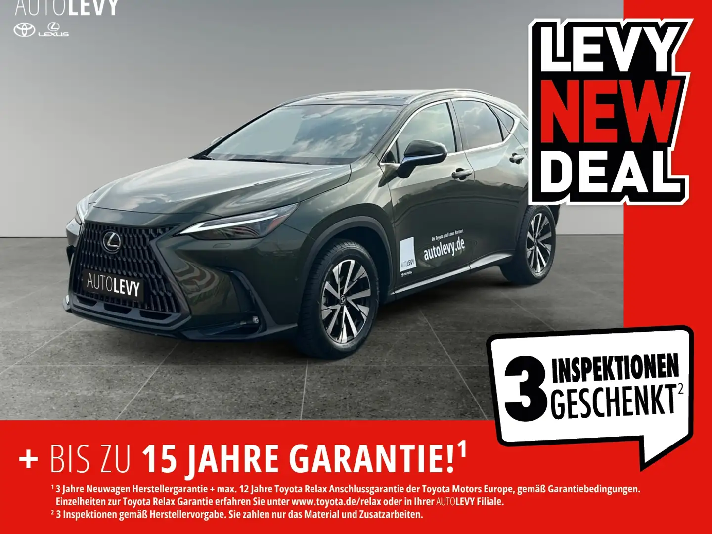 Lexus NX 350h AWD Luxury Line +Panorama+CarPlay*R.Kam* Verde - 1