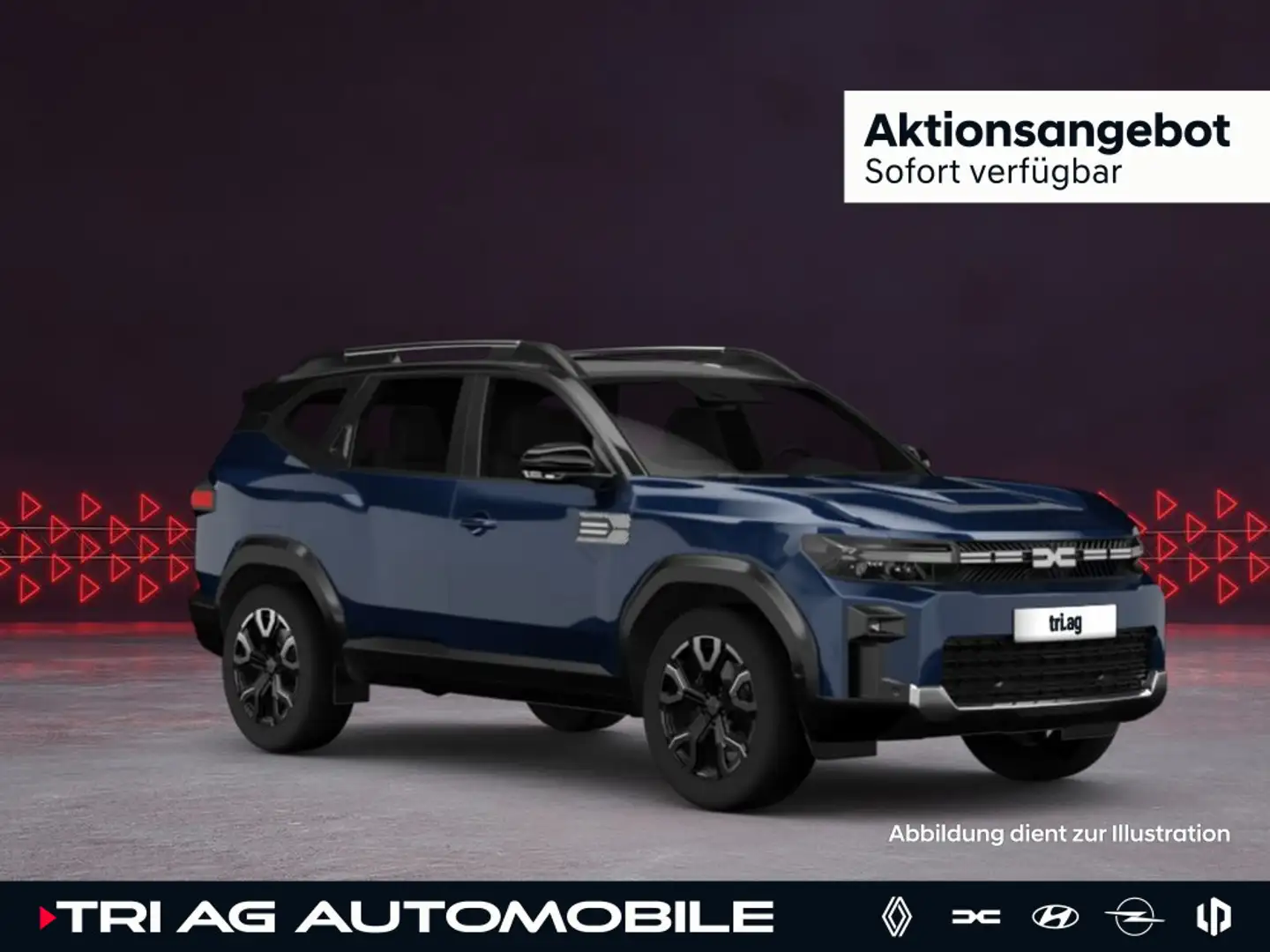 Dacia Bigster Extreme TCe 140 City-Paket Winter-Plus-P Синий - 1
