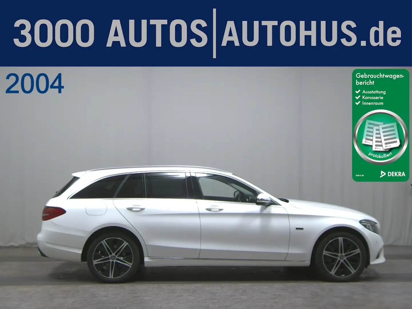 Mercedes-Benz C 300 T de  Avantgarde HUD Navi Leder PDC LED Weiß - 1