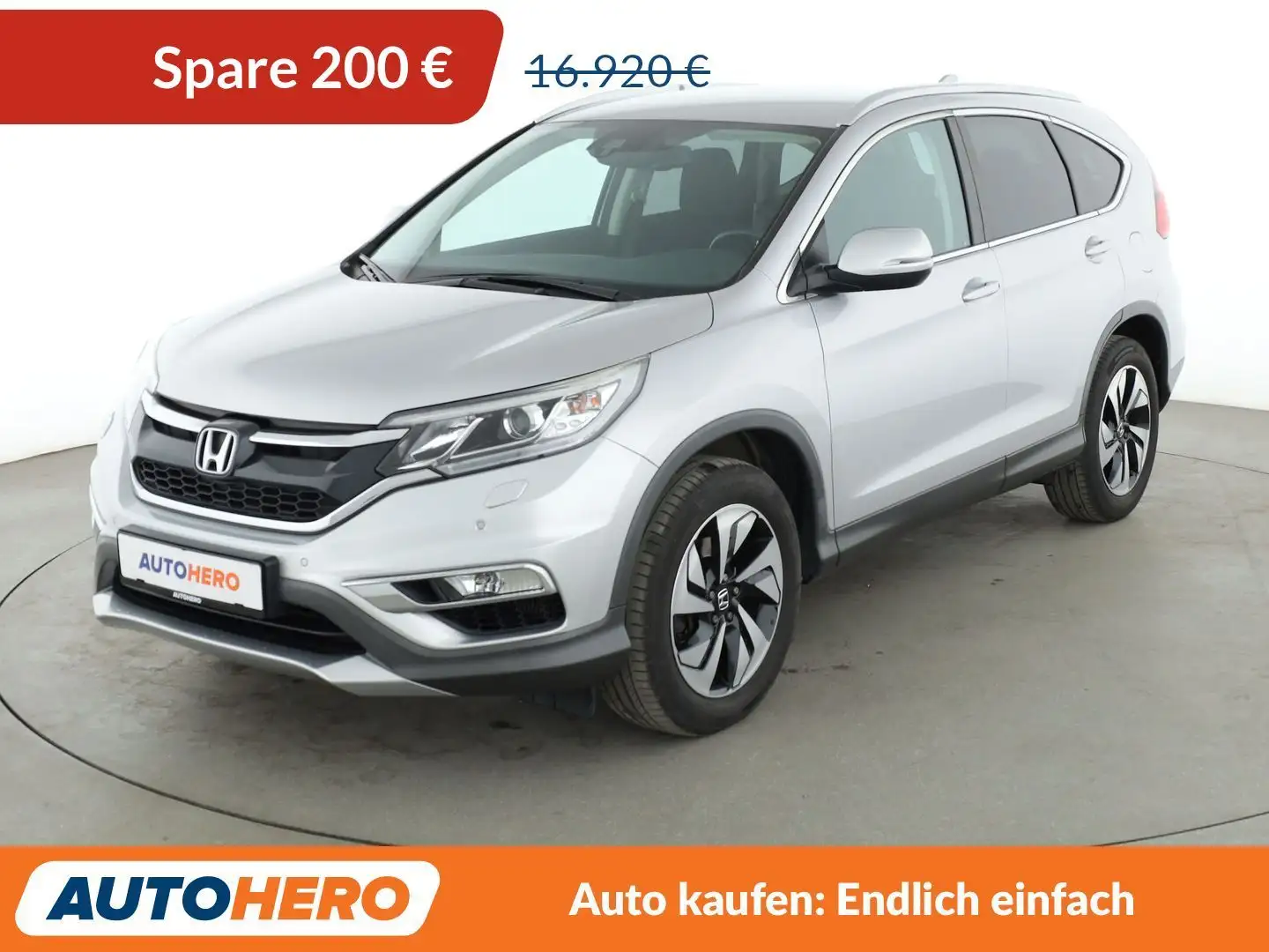 Honda CR-V 1.6 DTEC Lifestyle 4WD *NAVI*BI-XENON*TEMPO*CAM* Silber - 1