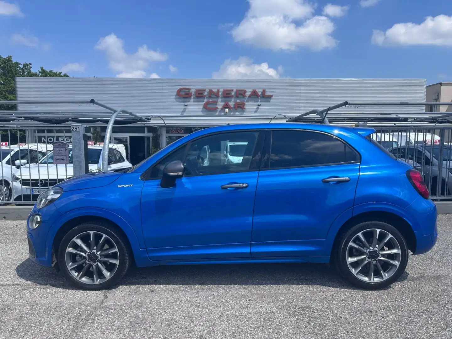Fiat 500X 1.3 T4 150 CV DCT Sport Blau - 1