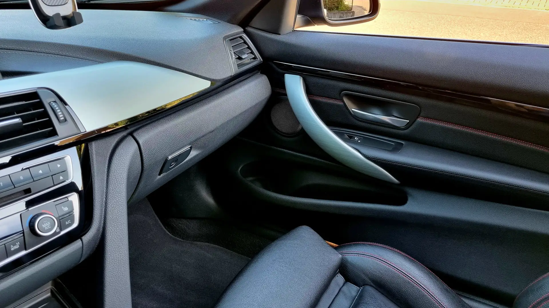 BMW 430 430d Cabrio Sport Line mit Sportfahrwerk+Garantie Schwarz - 2