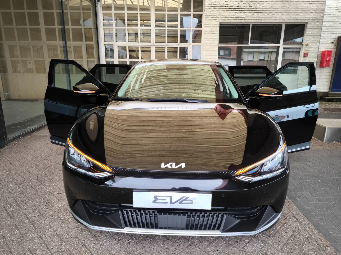 Kia EV6 EV6 58-kWh Zwart - 1