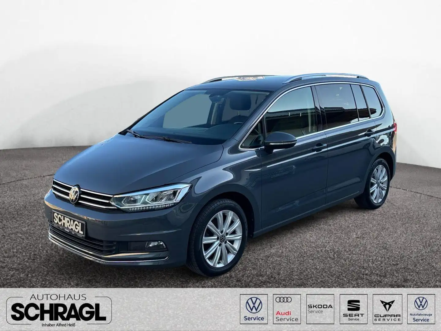 Volkswagen Touran 1.5 TSI DSG HIGHLINE+AHK+7-SITZER+KAMERA Grau - 1