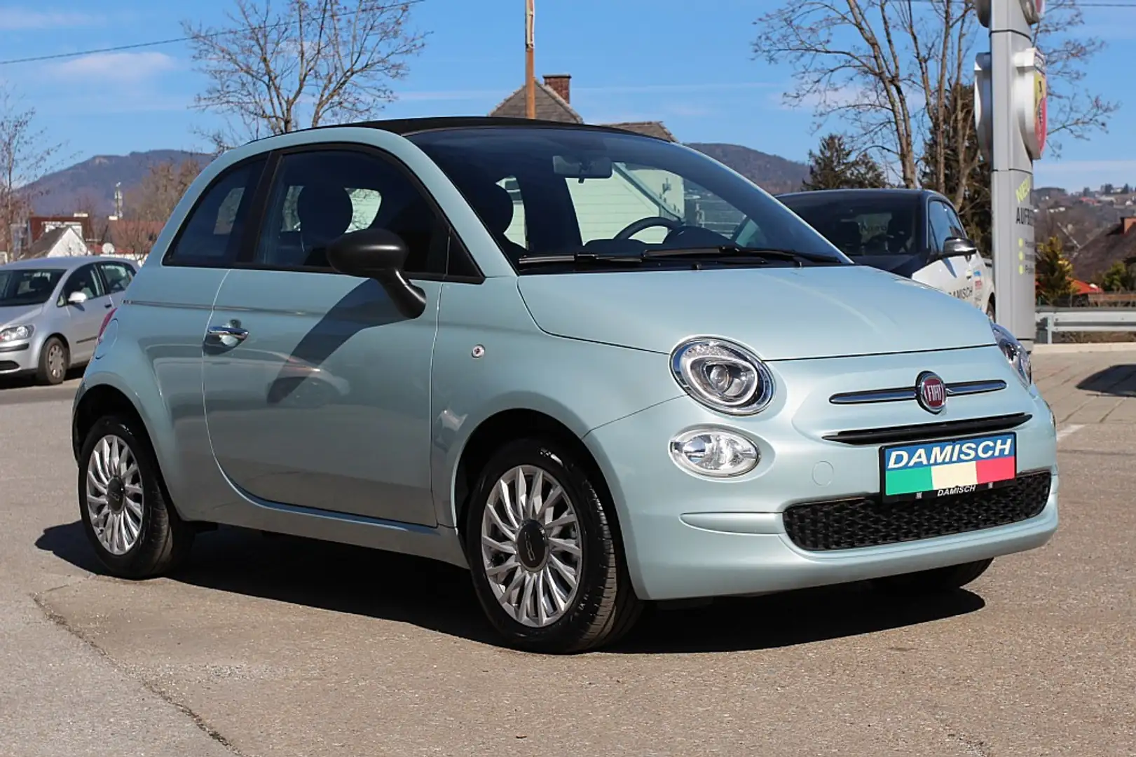 Fiat 500C FireFly Hybrid 70 Grün - 2