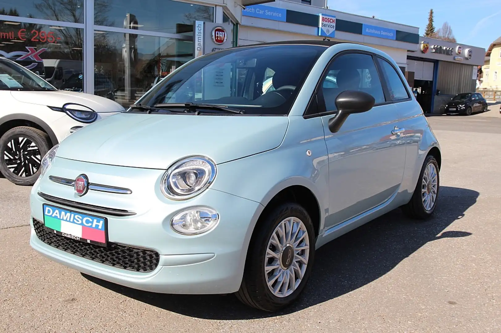 Fiat 500C FireFly Hybrid 70 Grün - 1