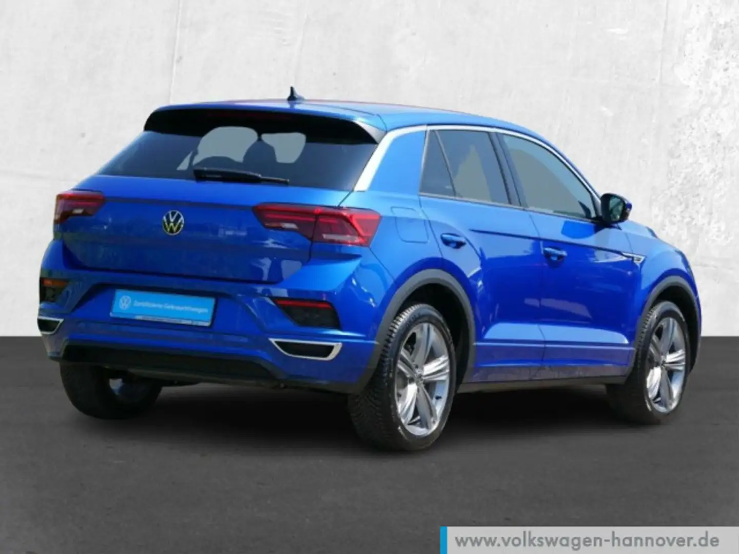 Volkswagen T-Roc 1.5 TSI DSG Sport R-Line Navi AHK LED DigC Blau - 2